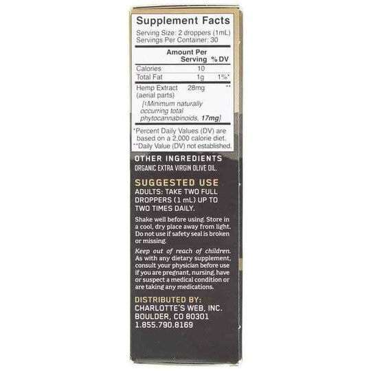 Hemp Extract 17 Mg, CW